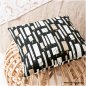 Preview: Baumwolle - Kerzen - schwarz gold - Nostalgic Christmas - Rico Design