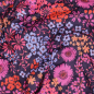 Preview: Doubleface Stepper - Mieke Flower - lila/violett