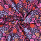 Preview: Doubleface Stepper - Mieke Flower - lila/violett