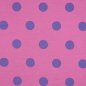 Preview: French Terry - Big Dots - fuchsia