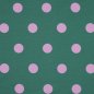 Preview: French Terry - Big Dots - petrol