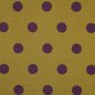 Preview: French Terry - Big Dots - dark ochre