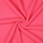 Preview: RESTSTÜCK 0,40m !!! - Double Sided - Teddy Fleece - pink neon