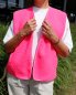 Preview: RESTSTÜCK 0,40m !!! - Double Sided - Teddy Fleece - pink neon