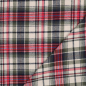 Preview: Flanell - Idan Karo - rot/olive/dunkelblau