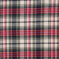 Preview: Flanell - Idan Karo - rot/olive/dunkelblau