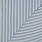 Preview: Musselin - Piero Streifen - garngefärbt - hellblau/weiß