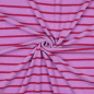 Preview: RESTSTÜCK 0,90m !!! - Frottee - Streifen - rosa/fuchsia