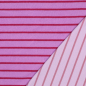 Preview: RESTSTÜCK 0,90m !!! - Frottee - Streifen - rosa/fuchsia