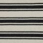 Preview: Sommerstrick - Big Black Stripe - creme/black