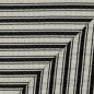 Preview: Sommerstrick - Small Black Stripe - creme/black