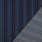 Preview: Denim - Thade Stripes - indigo blau