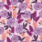 Preview: RESTSTÜCK 1m !!! - Feine Baumwoll Popeline - Fresh Flowers - nude lilac - Nerida Hansen