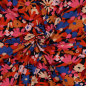 Preview: RESTSTÜCK 1,40m !!! - Bio Jersey - Pop Blossom - navy - Nerida Hansen