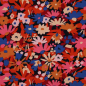 Preview: RESTSTÜCK 1,40m !!! - Bio Jersey - Pop Blossom - navy - Nerida Hansen