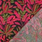Preview: Baumwoll Satin - Lush Leaves - jet black - Nerida Hansen