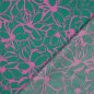 Preview: Baumwoll Satin - Magnolia - dark green - Nerida Hansen