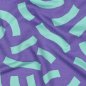 Preview: French Terry - Playful - purple - Nerida Hansen