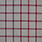 Preview: Flanell - Jarred Karo - grau/marine/rot