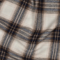 Preview: Flanell - Claude Karo - sand/blau/braun