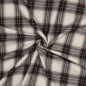 Preview: Flanell - Claude Karo - sand/blau/braun