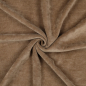 Preview: Doubleface Verlours Sherpa/Teddy - uni - schlamm