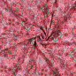 Preview: Doubleface Baumwollstepper - Nehama - rosa/orange
