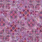 Preview: Doubleface Baumwollstepper - Nehama - lila/hellblau