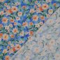Preview: Viskose - Nila Flowers - blue/orange