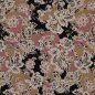 Preview: Viskosesatin - Ranya Flowers - beige/altrosa/schwarz