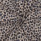Preview: Viskose Leinen - Lando Leo - beige/blau/hellblau