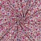 Preview: Jersey - Big Fiora Flowers - lila/fuchsia/rost/ecru