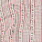 Preview: Musselin - Aviana - naturweiß/rosa/fuchsia