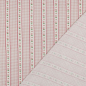 Preview: Musselin - Aviana - naturweiß/rosa/fuchsia