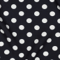 Preview: Viskose - Selda Dots - navy/weiß