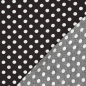 Preview: Viskose - Selda Dots - braun/weiß