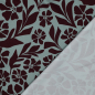 Preview: Viskosestretch - Melvina Flowers - mint/bordeaux