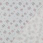 Preview: Bio Musselin - Haide Flowers - weiß
