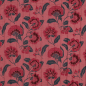 Preview: Doubleface Musselinstepper - Cinzia Flower - mauve