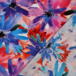 Preview: Viskose mit LENZING™ ECOVERO™ Fasern - Melody Flowers - pink/blue
