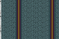 Preview: Viskose - Leo Streifen - smaragd/gulf coast - Bordure Studio - Swafing by Kibadoo