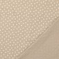 Preview: Musselin - Sternenzauber - beige