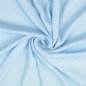 Preview: RESTSTÜCK 90cm !!! - Feinstrickjersey - Ajour - hellblau