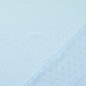 Preview: RESTSTÜCK 90cm !!! - Feinstrickjersey - Ajour - hellblau