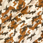 Preview: RESTSTÜCK 1,60m !!! - Jersey - Camouflage - beige