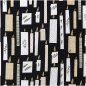 Preview: Baumwolle - Kerzen - schwarz gold - Nostalgic Christmas - Rico Design