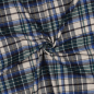 Preview: Flanell - Idan Karo - beige/blau/anthrazit