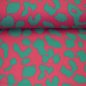 Preview: Viskose - Leo - aqua/erika - Love Collection - Swafing by Kibadoo