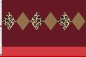 Preview: French Terry - Panel - Argyle Leo Rauten - burgundy - Geoluxe by Ki-ba-doo - Swafing