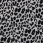 Preview: Jacquard Jersey - Emily Leo - schwarz/naturweiß